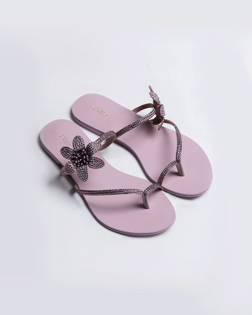 FLEUR Studded Flats